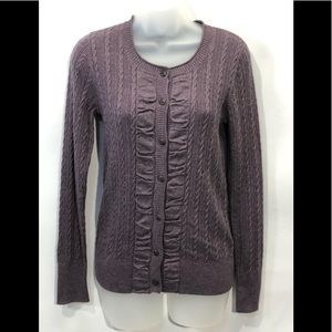 NWT Eddie Bauer XS button up cardigan sweater